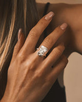 Unique Abstract Face Ring