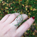 Unique Nature Themed Tree Ring