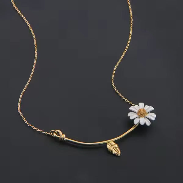 Daisy plucked Flower Jewelry