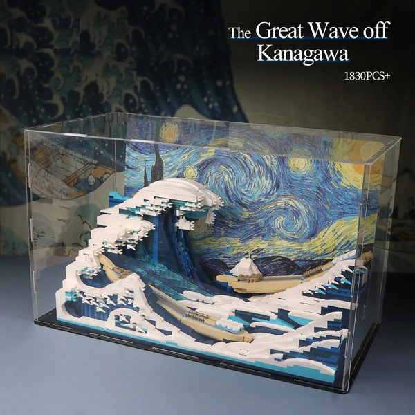 The Great Wave off Kanagawa Lego Set