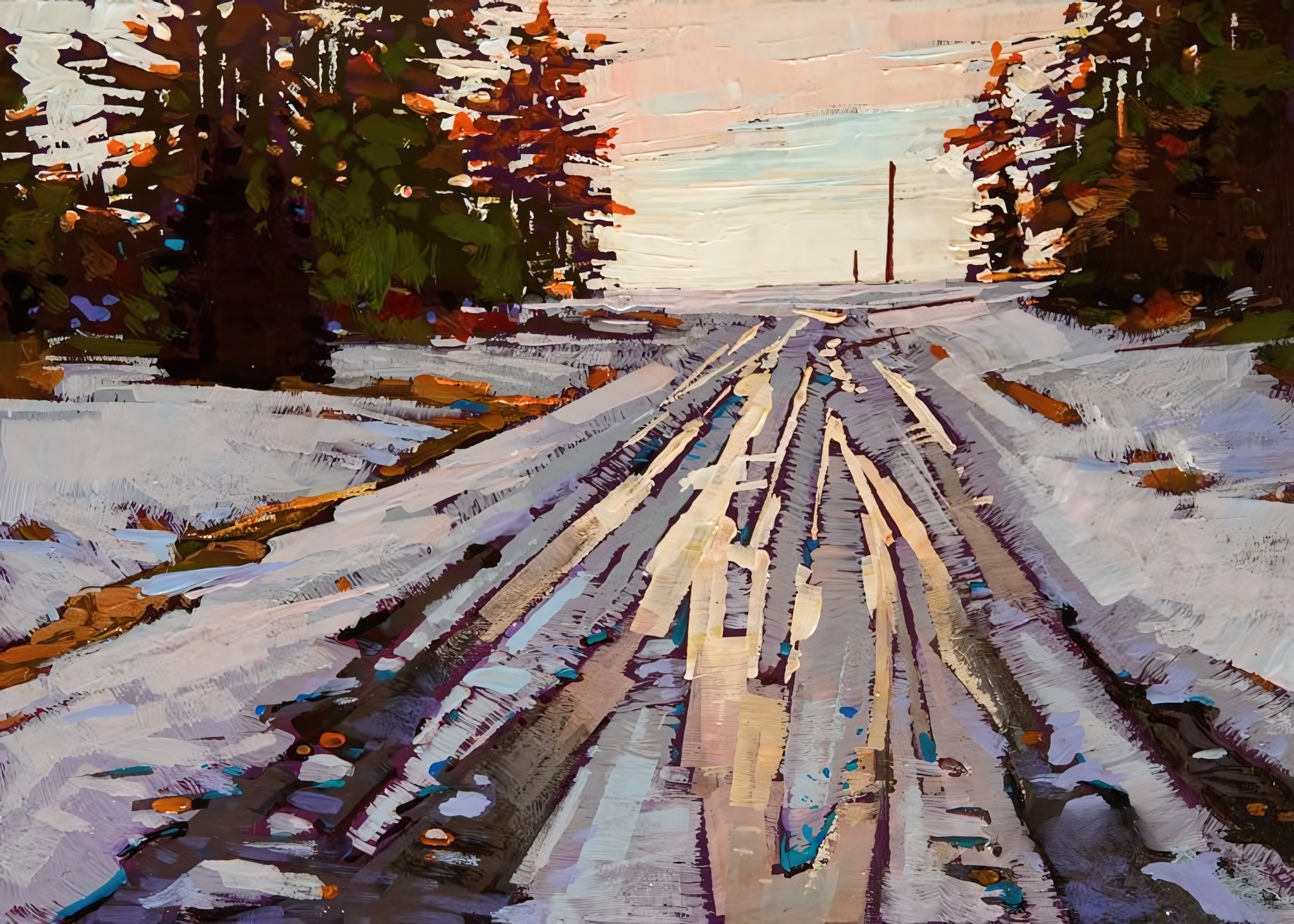 The Day Winter Softened