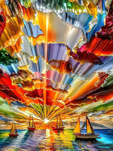 Boats 'By the Light' Print