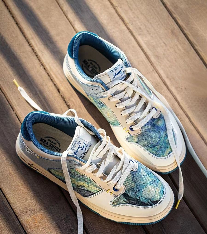 Van gogh sneakers hotsell