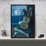 Pablo Picasso 'The Old Guitarist' Wall Art Print - PAP Art Store