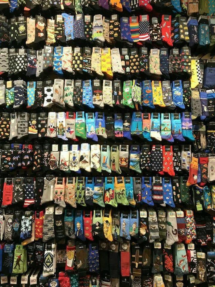 Novelty Retro Oil Paintings Art Socks 5 Pairs/Set - Art Store