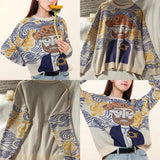 Van Gogh Cartoon Sweater - PAP Art Store