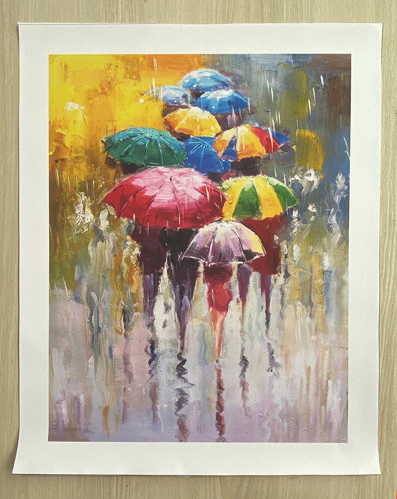 colorful-umbrellas-in-the-rain-print-pap-art-store for Free Printable Pictures Of Umbrellas Colorful Umbrellas in the Rain Print – PAP Art Store for Free Printable Pictures Of Umbrellas