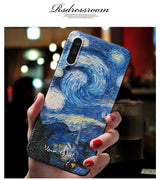 Embossed 3D Van Gogh Cases For Samsung (Latest)