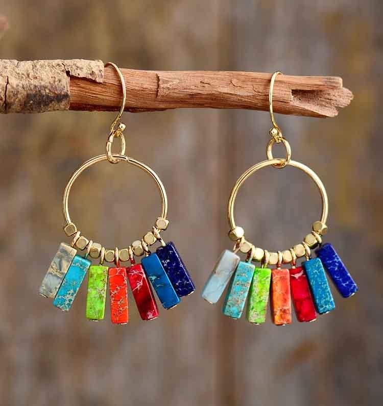 Chakra Colorful Earring - PAP Art Store