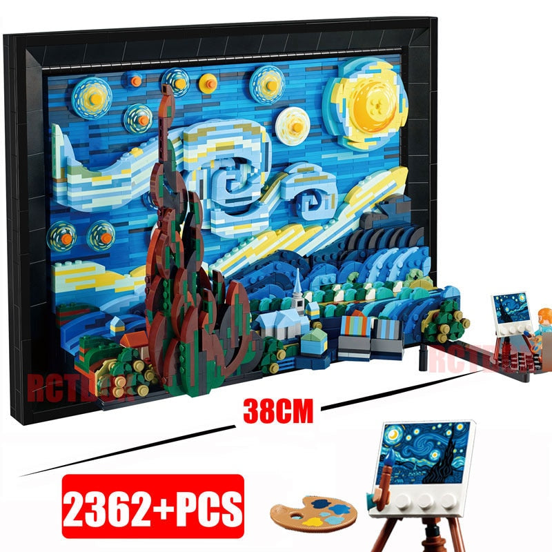 The Starry Night Lego Set
