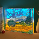 Gogh Artwork Night Lamp Frame