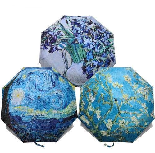 Van Gogh Oil Paintings Inspired Umbrellas - Art Store