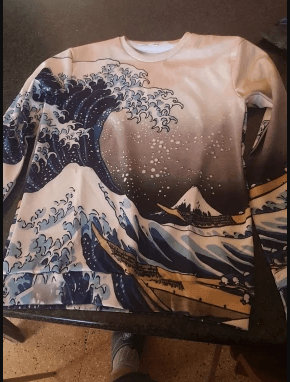 The Great Wave off Kanagawa Sweatshirt