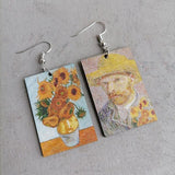 Gogh Wooden Earrings - PAP Art Store
