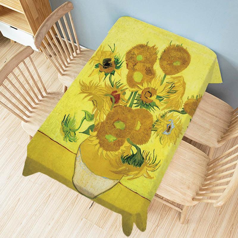 Van Gogh Artworks Linen Tablecloth - PAP Art Store