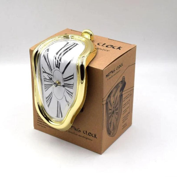 Novelty Dali Inspired Distorted Melting Wall Clock - PAP Art Store