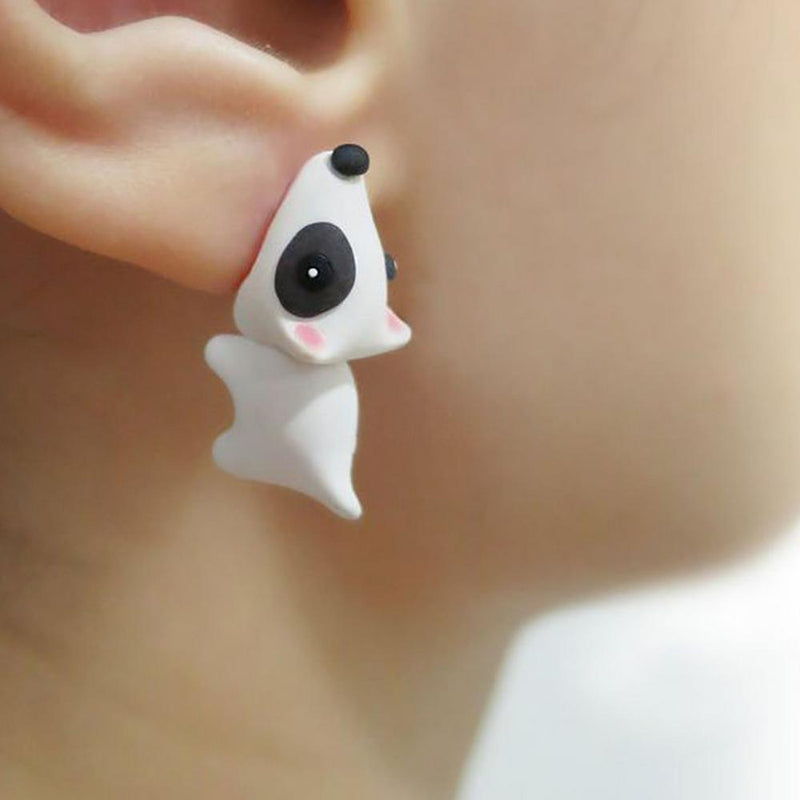 Cute Animal Bite Earrings 🦖🐕🦈🐋