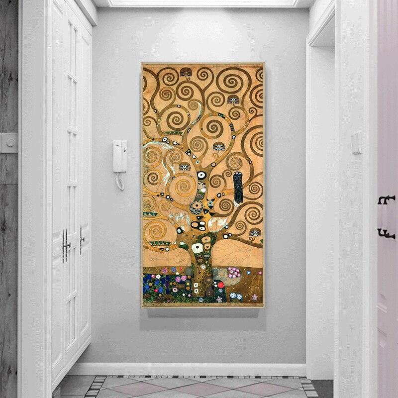 Gustav Klimt Artwork Panels Wall Art - PAP Art Store