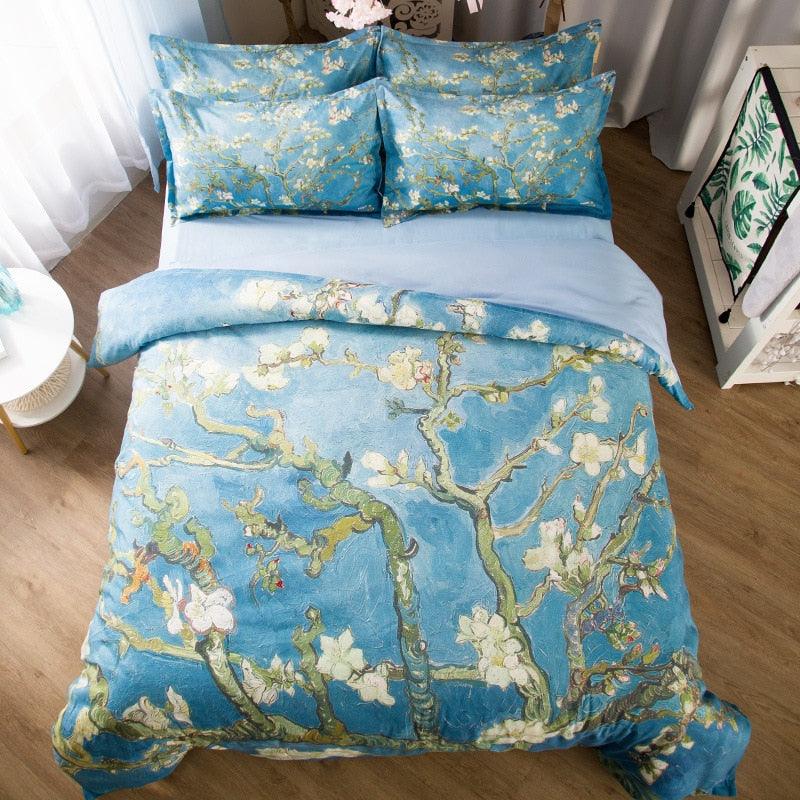 Almond Blossom Bedding Duvet Cover Sets - PAP Art Store