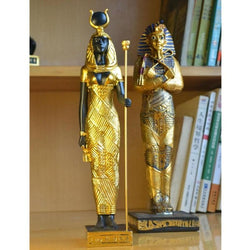 Cleopatra & Pharaoh Tut Sculptures - Art Store