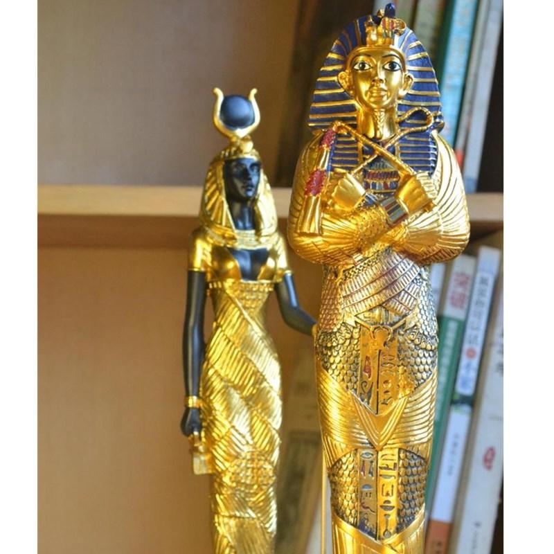 Cleopatra & Pharaoh Tut Sculptures - Art Store