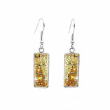 Gustav Klimt Artworks Glass Earrings - PAP Art Store