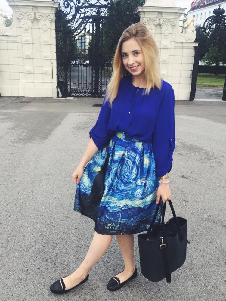 The Starry Night skirt - PAP Art Store