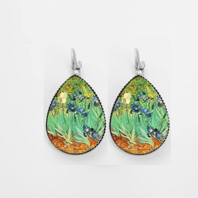 Klimt & Gogh Artworks Inspired Earrings - PAP Art Store