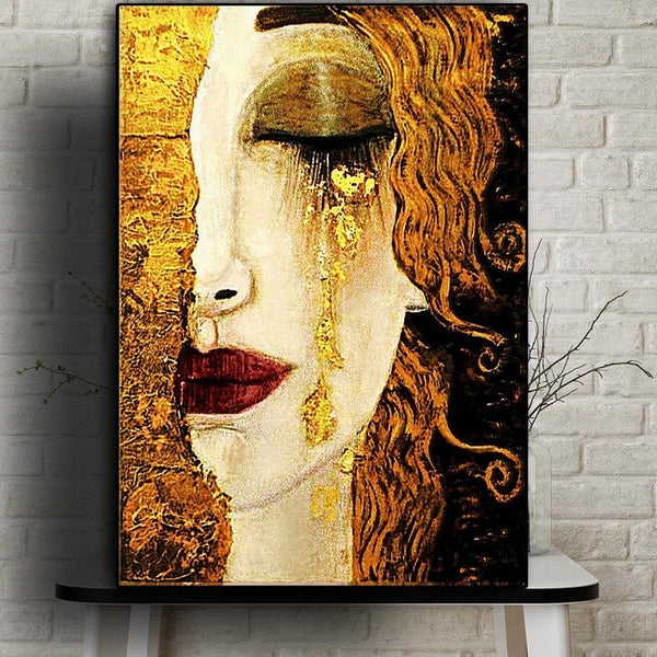 'The Golden Tear' Wall Art Print - Art Store