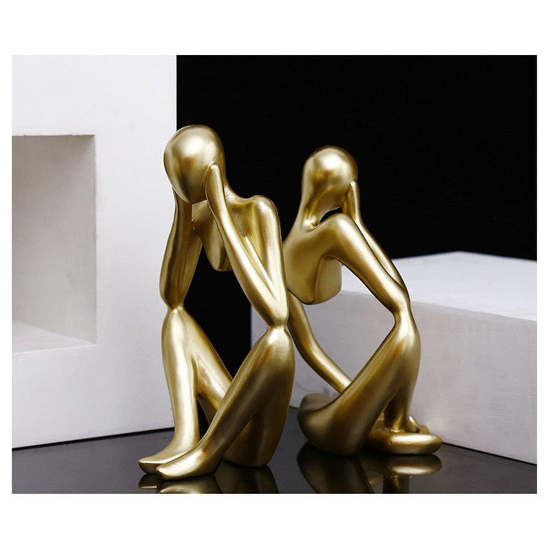 Abstract Thinkers Sculptures - PAP Art Store
