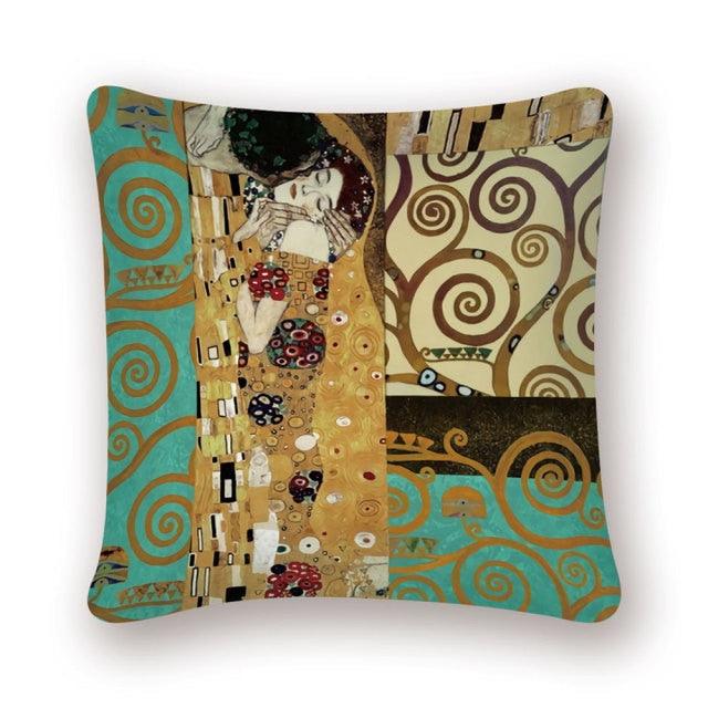 Gustav Klimt Decorative Pillowcases - PAP Art Store