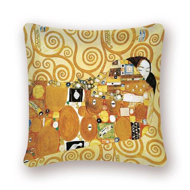 Gustav Klimt Decorative Pillowcases - PAP Art Store