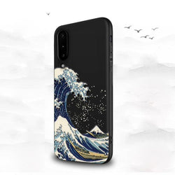 Embossed 'The Great Wave off Kanagawa' Samsung Cases - PAP Art Store