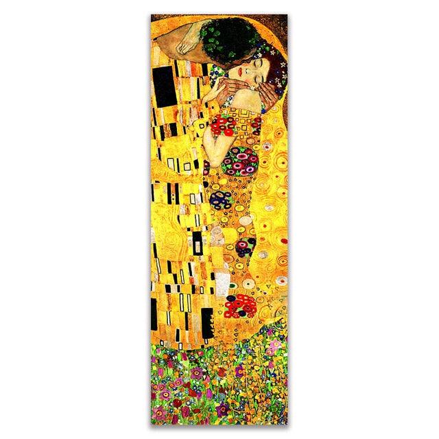 Klimt 'The kiss' Large Banner Wall Art Print - PAP Art Store