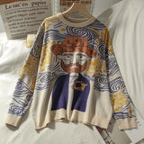 Van Gogh Cartoon Sweater - PAP Art Store