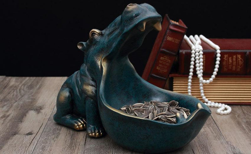 Functional Decor Hippo Figurine - PAP Art Store