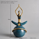 Modern Yoga Women Figurines - PAP Art Store