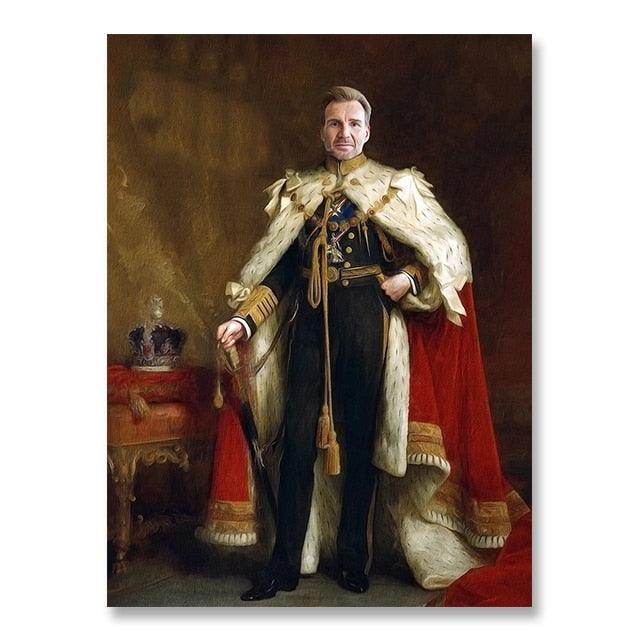 Custom Royal Portrait from Photo | Historical Portrait - PAP Art Store