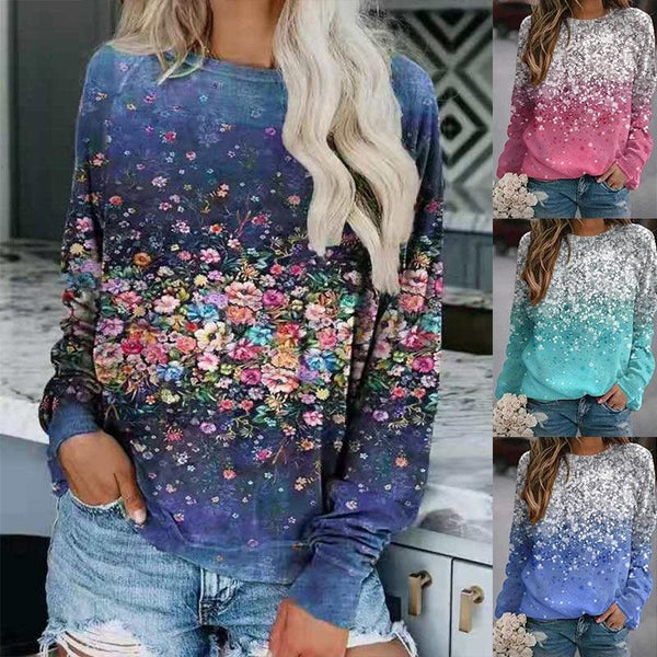 Floral-printed Full sleeve Sweatshirt - PAP Art Store