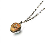Gustav Klimt Glass Dome Necklace - PAP Art Store