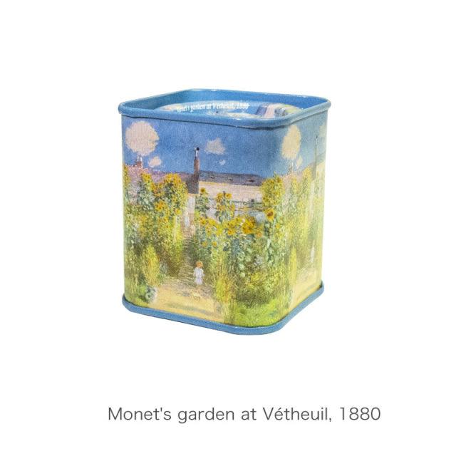 Claude Monet Artwork Inspire Mini Canisters - PAP Art Store