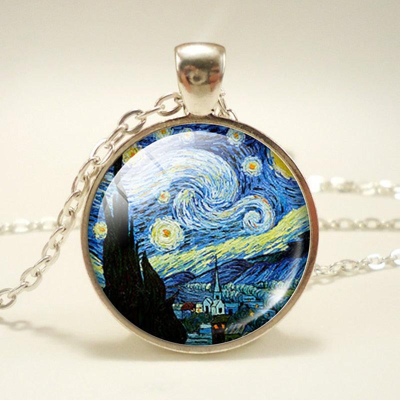 Vincent van Gogh Inspired Necklace - Art Store