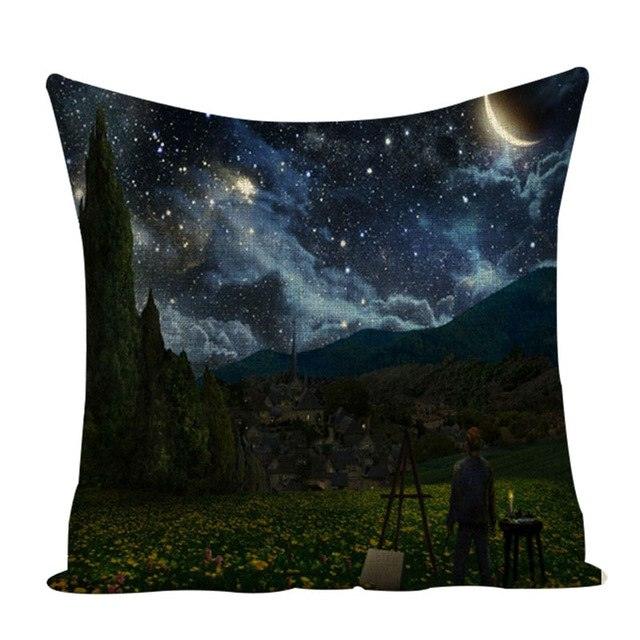 Colorful Impressionist Style Cushion Covers - Art Store