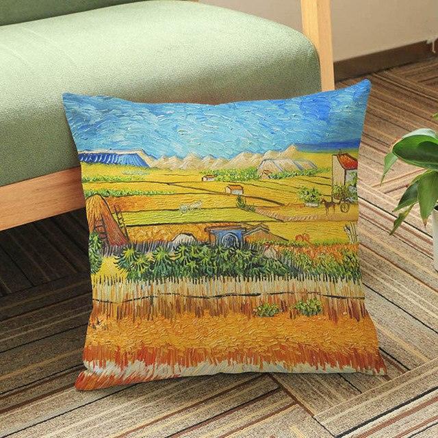 Van Gogh Paintings Inspired Pillow Case - Art Store