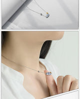 The Starry Night Silver Necklace - Art Store